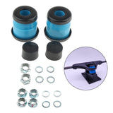 Maxbell Skateboard Truck Bushings Kit Skateboard Cup Shock Absorb blue