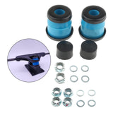 Maxbell Skateboard Truck Bushings Kit Skateboard Cup Shock Absorb blue