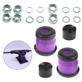 Maxbell Skateboard Truck Bushings Kit Skateboard Cup Shock Absorb purple