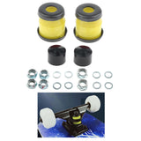 Maxbell Skateboard Truck Bushings Kit Skateboard Cup Shock Absorb yellow