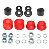 Maxbell Skateboard Truck Bushings Kit Skateboard Cup Shock Absorb clear red