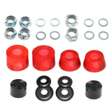 Maxbell Skateboard Truck Bushings Kit Skateboard Cup Shock Absorb clear red