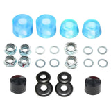 Maxbell Skateboard Truck Bushings Kit Skateboard Cup Shock Absorb transparent blue