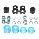 Maxbell Skateboard Truck Bushings Kit Skateboard Cup Shock Absorb transparent blue