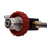 Maxbell Scuba Refill Adapter Tank Filling Adapter 8mm Quick Disconnect Portable Red