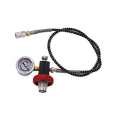 Maxbell Scuba Refill Adapter Tank Filling Adapter 8mm Quick Disconnect Portable Red