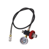 Maxbell Scuba Refill Adapter Tank Filling Adapter 8mm Quick Disconnect Portable Red