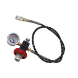 Maxbell Scuba Refill Adapter Tank Filling Adapter 8mm Quick Disconnect Portable Red