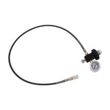 Maxbell Scuba Refill Adapter Tank Filling Adapter 8mm Quick Disconnect Portable Black
