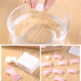 Maxbell 50x Mini Disposable Cotton Compressed Towels Outdoor Moistened Tissues