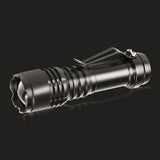 Maxbell Battery Operated Light Torch Compact Pocket Handheld Flashlight Black