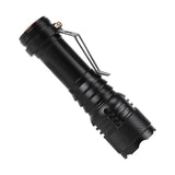 Maxbell Battery Operated Light Torch Compact Pocket Handheld Flashlight Black