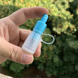 Maxbell Water Bag Bite Valve Replacement Water Outlet Shutoff Valve Light Blue