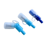 Maxbell Water Bag Bite Valve Replacement Water Outlet Shutoff Valve Light Blue