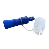 Maxbell Water Bag Bite Valve Replacement Water Outlet Shutoff Valve Dark Blue