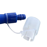 Maxbell Water Bag Bite Valve Replacement Water Outlet Shutoff Valve Dark Blue