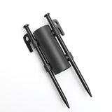 Maxbell Camping Canopy Tent Rod Holder Awning Pole Stand Windproof 40cm Tent Stakes