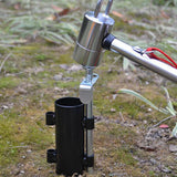 Maxbell Camping Canopy Tent Rod Holder Awning Pole Stand Windproof 40cm Tent Stakes