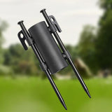 Maxbell Camping Canopy Tent Rod Holder Awning Pole Stand Windproof 40cm Tent Stakes