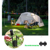 Maxbell Camping Canopy Tent Rod Holder Awning Pole Stand Windproof 40cm Tent Stakes