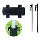 Maxbell Camping Canopy Tent Rod Holder Awning Pole Stand Windproof 40cm Tent Stakes