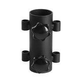 Maxbell Awning Rod Holder Metal Fixed Tube for Backpacking Outdoor Camping 30CM