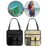 Maxbell Waterproof Oxford Cloth Camping Chair Hanging Bag for Outdoor Fishing Black