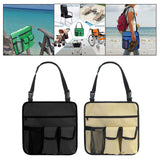 Maxbell Waterproof Oxford Cloth Camping Chair Hanging Bag for Outdoor Fishing Black