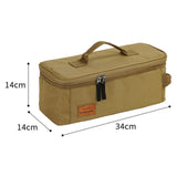 Maxbell Camping Cookware Kit Storage Bag Oxford Cloth Case for Pot Stove Picnic