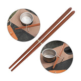 Maxbell Reusable Collapsible Chopsticks for Camping Picnic Wood