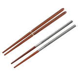 Maxbell Reusable Collapsible Chopsticks for Camping Picnic Wood