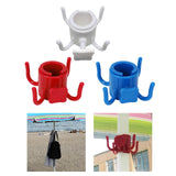 Maxbell Beach Umbrella Hanging Hook Holder Adjustable for Towels Camping Beach white