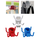 Maxbell Beach Umbrella Hanging Hook Holder Adjustable for Towels Camping Beach white