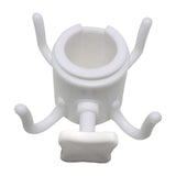 Maxbell Beach Umbrella Hanging Hook Holder Adjustable for Towels Camping Beach white