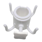 Maxbell Beach Umbrella Hanging Hook Holder Adjustable for Towels Camping Beach white