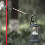Maxbell Camping Lantern Hanger Holder Lamp Holder Tree for Outdoor Barbecue Fishing Black