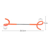 Maxbell Camping Lantern Hanger Holder Lamp Holder Tree for Outdoor Barbecue Fishing Orange