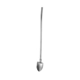 Maxbell Stainless Steel Straw Long Handle Spoon with Brush Straight and Tip