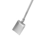 Maxbell Stainless Steel Straw Long Handle Spoon with Brush Straight and Square