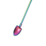 Maxbell Shovel Scoop Tableware Iced Tea Spoon Mini Spoons for Desserts for Tea Straight Tip Shovel