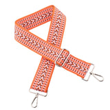 Maxbell Wide Shoulder Strap Replacement Belts Adjustable Wallet Bag Repair Orange