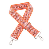 Maxbell Wide Shoulder Strap Replacement Belts Adjustable Wallet Bag Repair Orange