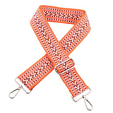 Maxbell Wide Shoulder Strap Replacement Belts Adjustable Wallet Bag Repair Orange