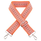 Maxbell Wide Shoulder Strap Replacement Belts Adjustable Wallet Bag Repair Orange