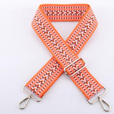 Maxbell Wide Shoulder Strap Replacement Belts Adjustable Wallet Bag Repair Orange