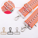 Maxbell Wide Shoulder Strap Replacement Belts Adjustable Wallet Bag Repair Orange