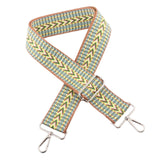 Maxbell Wide Shoulder Strap Replacement Belts Adjustable Wallet Bag Repair Green