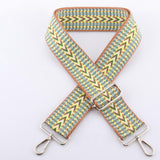 Maxbell Wide Shoulder Strap Replacement Belts Adjustable Wallet Bag Repair Green