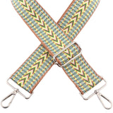 Maxbell Wide Shoulder Strap Replacement Belts Adjustable Wallet Bag Repair Green