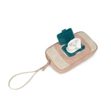 Maxbell Portable Wet Wipes Bag Dispenser Lightweight Container Reusable Holder Pink